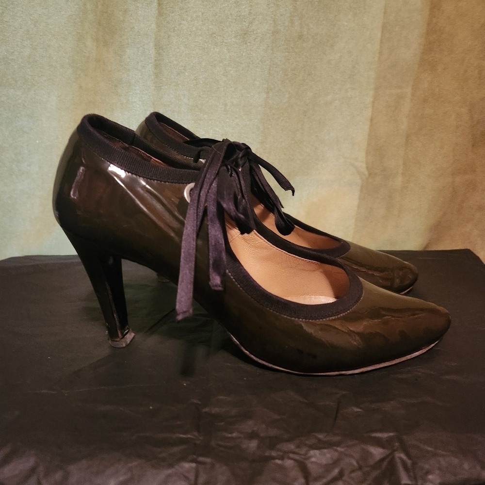 Sold Vintage Italian leather tango shoes - Picture 8 of 9